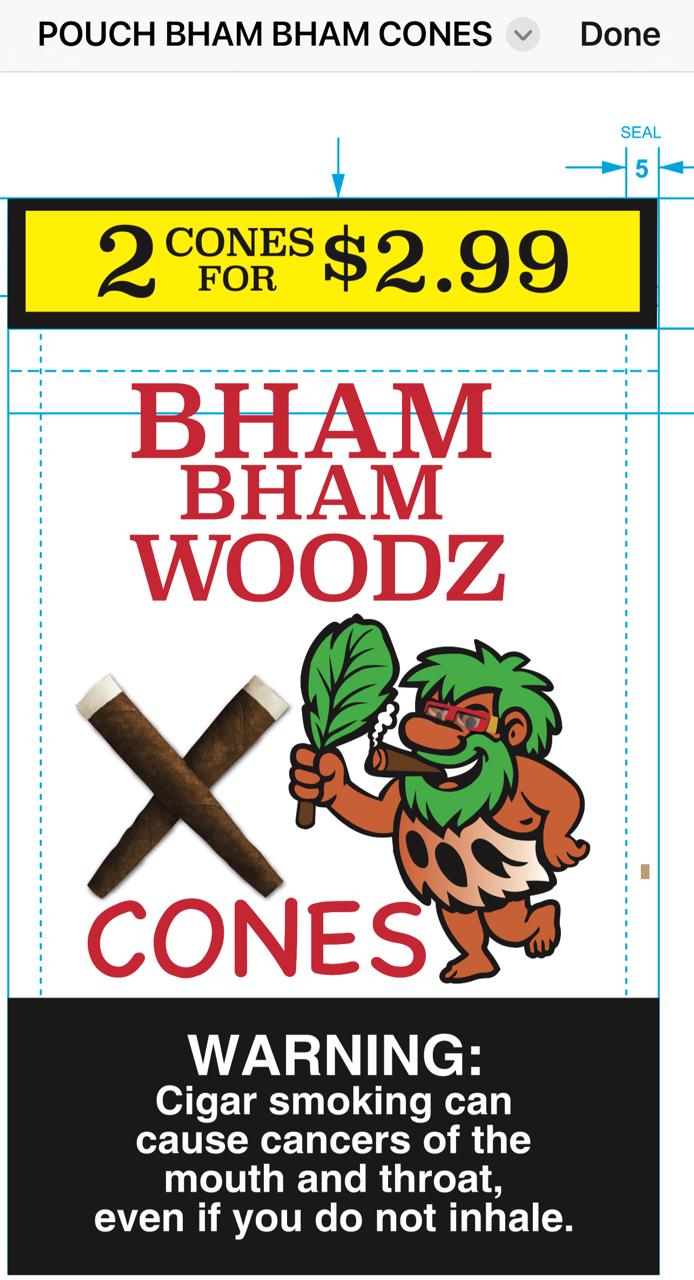 Bham Bham Woodz Cones
